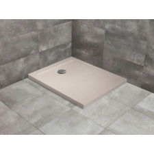 Radaway Doros Stone F szögletes lapos beige zuhanytálca 140x100 beige, ajándék szifonnal kád, zuhanykabin