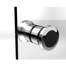 Radaway Eos KDD II szögletes zuhanykabin 80x100 átlátszó kád, zuhanykabin
