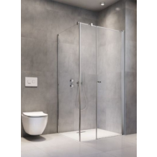 Radaway Eos KDS I szögletes zuhanykabin 140Bx90 kád, zuhanykabin