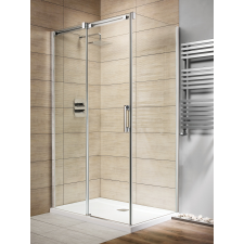 Radaway Espera KDJ szögletes zuhanykabin 140x75 átlátszó balos kád, zuhanykabin