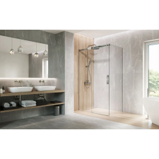 Radaway Espera Pro KDJ szögletes zuhanykabin 100x90 átlátszó balos kád, zuhanykabin