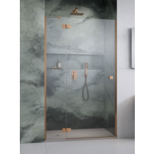 Radaway Essenza Brushed Copper DWJ szálcsiszolt réz zuhanyajtó 80J kád, zuhanykabin
