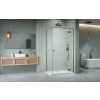 Radaway Essenza Brushed GunMetal ?KDJ szögletes ?szálcsiszolt fegyvermetál zuhanykabin 110x80 átlátszó balos