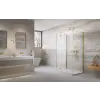 Radaway ?Essenza Gold ?KDJ+S ?szögletes ?arany zuhanykabin 90x70 átlátszó balos