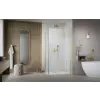 Radaway Essenza Gold KDJ szögletes arany zuhanykabin 100x100 átlátszó balos