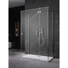 Radaway Essenza KDJ+S szögletes zuhanykabin 90x120 átlátszó jobbos kád, zuhanykabin