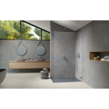 Radaway Essenza Pro 60 walk-in zuhanyfal, szálcsiszolt króm (10103060-91-01) kád, zuhanykabin