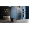 Radaway Essenza Pro Black KDJ szögletes fekete zuhanykabin 90x80 átlátszó jobbos