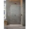 Radaway Essenza Pro Brushed Copper Walk-in szálcsiszolt réz zuhanyfal 110