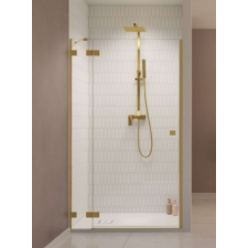 Radaway Essenza Pro Brushed Gold DWJ szálcsiszolt arany zuhanyajtó 100J kád, zuhanykabin