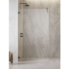 Radaway Essenza Pro Brushed GunMetal Walk-in szálcsiszolt fegyvermetál zuhanyfal 70 kád, zuhanykabin