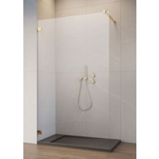Radaway Essenza Pro Gold Walk-in arany zuhanyfal 150 kád, zuhanykabin