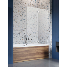 Radaway Essenza Pro PND II kádparaván 140 átlátszó balos kád, zuhanykabin