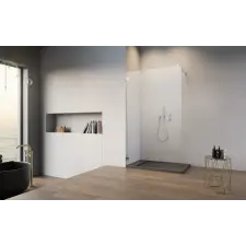 Radaway Essenza Pro Walk-in II zuhanyfal 90 átlátszó kád, zuhanykabin