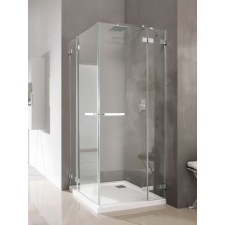 Radaway Euphoria KDD szögletes zuhanykabin 80x100 átlátszó kád, zuhanykabin