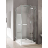 Radaway Euphoria KDD szögletes zuhanykabin 80x80 átlátszó