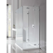 Radaway Euphoria KDJ P szögletes zuhanykabin 100x75 átlátszó jobbos kád, zuhanykabin
