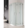 Radaway Euphoria PDD íves zuhanykabin 90x80 átlátszó
