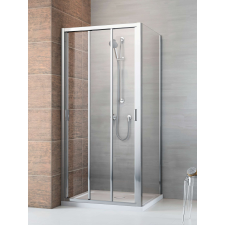 Radaway EVO DW+S zuhanykabin 85x100 átlátszó kád, zuhanykabin