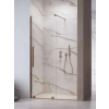 Radaway Furo Brushed Copper DWJ szálcsiszolt réz zuhanyajtó 100 átlátszó balos