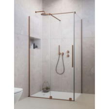 Radaway Furo Brushed Copper KDJ szögletes szálcsiszolt réz zuhanykabin 100J+70 kád, zuhanykabin
