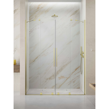 Radaway Furo Brushed Gold DWD szálcsiszolt arany zuhanyajtó 140 átlátszó kád, zuhanykabin