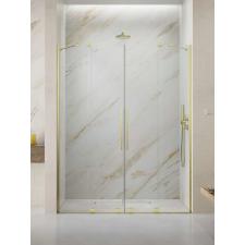 Radaway Furo Brushed Gold DWD szálcsiszolt arany zuhanyajtó 150 átlátszó kád, zuhanykabin