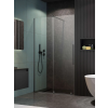 Radaway Furo Brushed GunMetal DWJ szálcsiszolt fegyvermetál zuhanyajtó 110 átlátszó balos