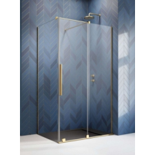 Radaway Furo Gold KDJ szögletes arany zuhanykabin 150B+90 kád, zuhanykabin