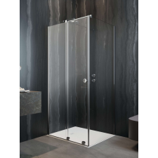 Radaway Furo KDJ RH szögletes zuhanykabin 90x90 átlátszó balos kád, zuhanykabin