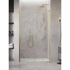 Radaway Furo SL Brushed Gold DWJ szálcsiszolt arany zuhanyajtó 90 átlátszó jobbos kád, zuhanykabin