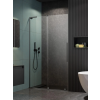 Radaway Furo SL Brushed Gunmetal DWJ szálcsiszolt fegyvermetál zuhanyajtó 120 átlátszó jobbos