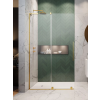 Radaway Furo SL Gold Walk-in arany zuhanyfal 110 átlátszó balos