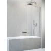 Radaway Idea Brushed Nickel PNJ II szálcsiszolt króm kádparaván 60 átlátszó