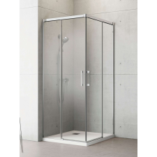 Radaway Idea KDD szögletes zuhanykabin 75x90 átlátszó kád, zuhanykabin