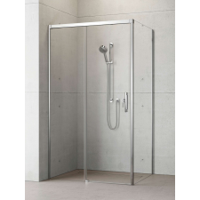 Radaway Idea KDJ szögletes zuhanykabin 110x80 átlátszó balos kád, zuhanykabin