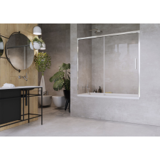 Radaway Idea PN DWJ kádparaván 140 átlátszó jobbos kád, zuhanykabin