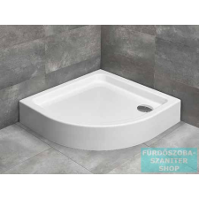 Radaway Laros A 85x85 íves zuhanytálca ST 90 zuhanyszifonnal SLA8585-01 kád, zuhanykabin