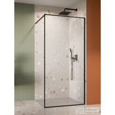 Radaway Modo F II Black 95 zuhanyfal, fekete (10409095-54-01) kád, zuhanykabin