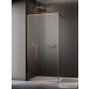 Radaway Modo F II Brushed Copper 100 walk-in zuhanyfal, szálcsiszolt réz (10409104-93-01)