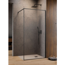 Radaway Modo F II Brushed GunMetal Walk-in szálcsiszolt fegyvermetál zuhanyfal 60 kád, zuhanykabin