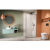 Radaway Modo F SL II Black Walk-in fekete zuhanyfal 100J