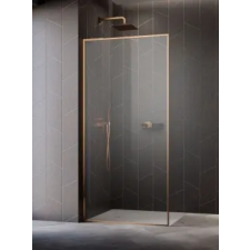Radaway Modo F SL II Brushed Copper Walk-in szálcsiszolt réz zuhanyfal 85B kád, zuhanykabin