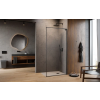 Radaway Modo F SL II Brushed GunMetal Walk-in szálcsiszolt fegyvermetál zuhanyfal 100J