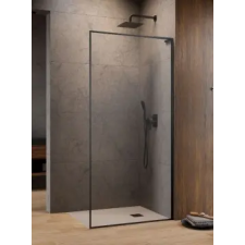 Radaway Modo F SL II Brushed GunMetal Walk-in szálcsiszolt fegyvermetál zuhanyfal 105J kád, zuhanykabin