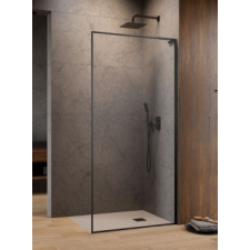 Radaway Modo F SL II Brushed GunMetal Walk-in szálcsiszolt fegyvermetál zuhanyfal 60B kád, zuhanykabin