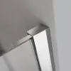 Radaway Modo New Brushed Nickel PNJ II szálcsiszolt króm kádparaván 90 átlátszó