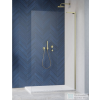 Radaway Modo SL II Brushed Gold 75 J walk-in zuhanyfal, szálcsiszolt arany (10319075-99-01R)
