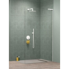 Radaway Modo SL II White Walk-in fehér zuhanyfal 115J kád, zuhanykabin