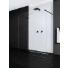 Radaway Modo X Black I Walk-in fekete zuhanyfal 140 átlátszó